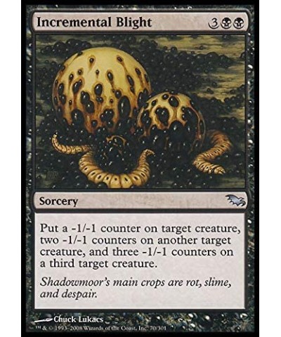 Incremental Blight - Shadowmoor $12.36 Card Games