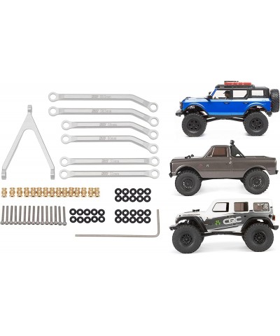 DKKY CNC Aluminum High Clearance Chassis Links for 1/24 RC Crawler Axial SCX24 AXI00001 C10 AXI00002 Jeep JLU Ford Bronco AXI...