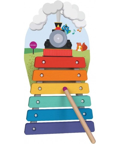 VertiPlay (Wall Toy) Xylophone Musical Rail Track Wooden Toy and Nursery Room Decor | Easy to Install Just Stick & Play $42.8...