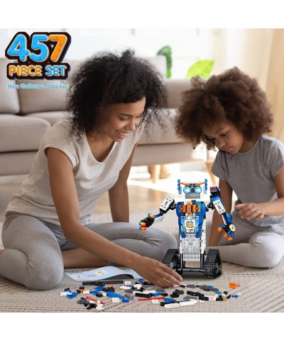 Remote & APP Control Robot Building Kit STEM Projects for Kids Ages 8-12 Robot Building Toys Educational Birthday Gift Set fo...