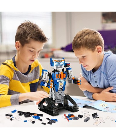 Remote & APP Control Robot Building Kit STEM Projects for Kids Ages 8-12 Robot Building Toys Educational Birthday Gift Set fo...