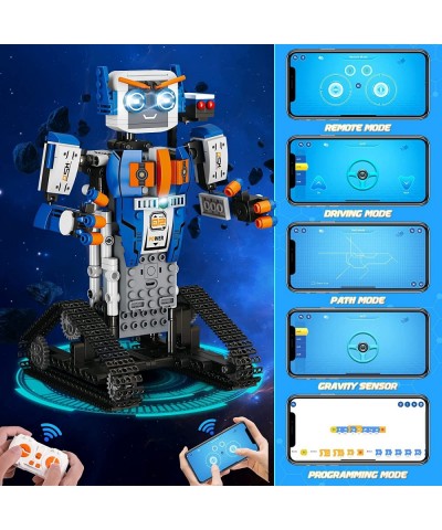 Remote & APP Control Robot Building Kit STEM Projects for Kids Ages 8-12 Robot Building Toys Educational Birthday Gift Set fo...