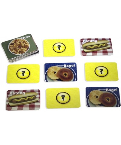 Stages Learning Materials Picture Memory Foods Card Real Photo Concentration Game Yellow Size 5 x 3 $15.53 Card Games