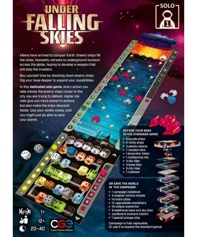 Czech Games Under Falling Skies $47.58 Board Games