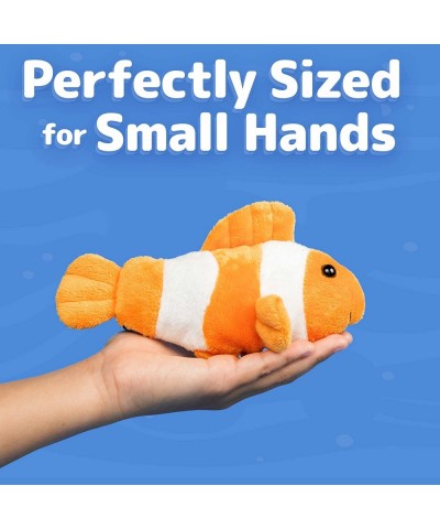 5-pc Stuffed Sea Animal & Toy Storage | Soft Plush Sea Creatures Toys for Kids | Small/Mini Stuffed Animals in Bulk | Cute To...