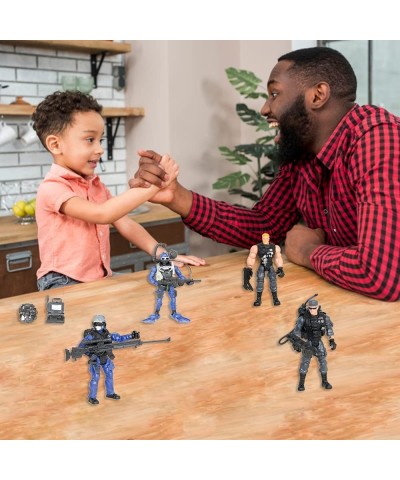 6 Pack Soldiers Action Figure Set - Army Men SWAT Team Toy (Future X-Cops) $33.41 Action Figures