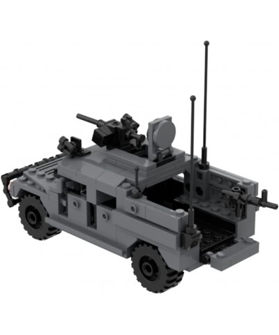 Modern Military Armored Car Model Modern Mini Building Blocks Set Compatible with Lego Collectible Toy for Kids (244PCS/Grey)...