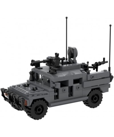 Modern Military Armored Car Model Modern Mini Building Blocks Set Compatible with Lego Collectible Toy for Kids (244PCS/Grey)...