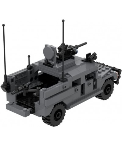 Modern Military Armored Car Model Modern Mini Building Blocks Set Compatible with Lego Collectible Toy for Kids (244PCS/Grey)...