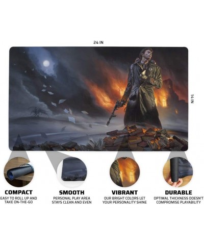 Fahrenheit 451 Playmat Inked Gaming TCG Game Mat for Cards (13+) $34.32 Card Games