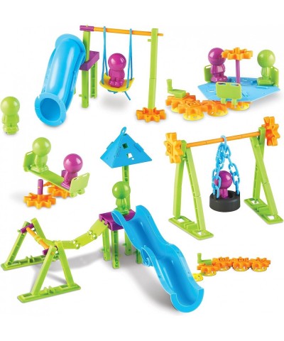 City Engineering and Design Building Set Engineer STEM Toy 100 Pieces Ages 5+ Multi-Color & Playground Engineering & Design S...