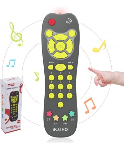 Baby Remote Control Toy with Light Sound Realistic Toddler TV Remote Toy with Adjustable Volume Kid Learning Education Musica...