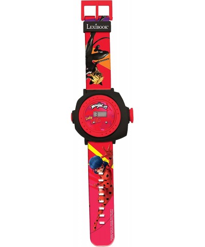 DMW050MI Miraculous Ladybug Adjustable Projection Watch Digital Screen with 20 Images Red/Black $44.30 Electronic Learning & ...