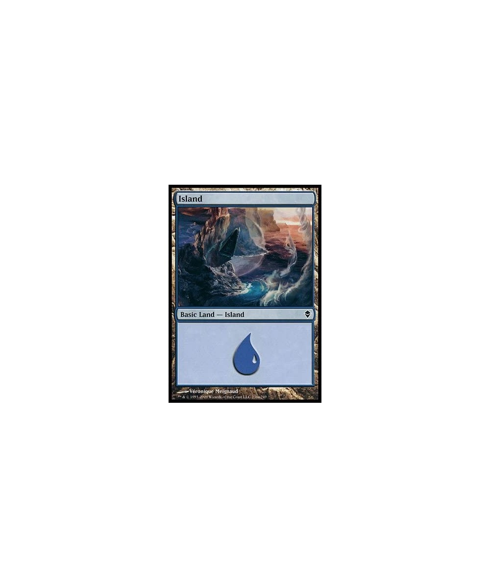 Island - Full Art (236) - Zendikar $12.03 Card Games