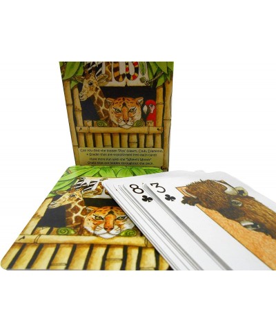 Wild! Deck of Playing Cards - Features Wild Animal Artwork by Peter Wood with a Unique Seek-N-Find Feature Where You find Hid...