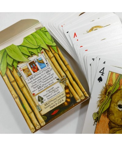 Wild! Deck of Playing Cards - Features Wild Animal Artwork by Peter Wood with a Unique Seek-N-Find Feature Where You find Hid...