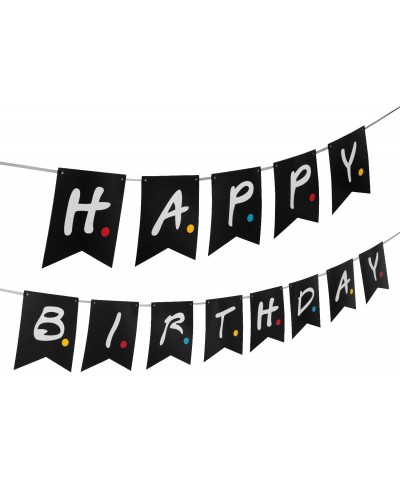 iFriends TV Show Happy Birthday Party Banner- iFriends TV Show Party Supplies Decorations Pre-Assemble Happy Birthday Banner ...