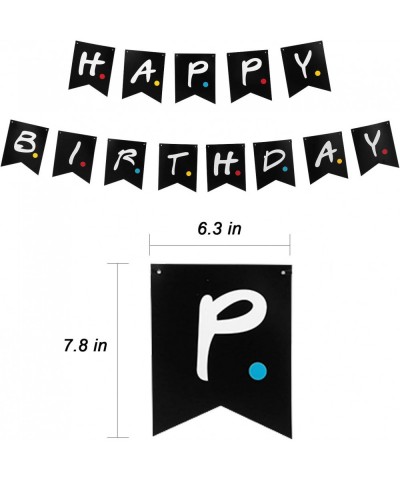 iFriends TV Show Happy Birthday Party Banner- iFriends TV Show Party Supplies Decorations Pre-Assemble Happy Birthday Banner ...