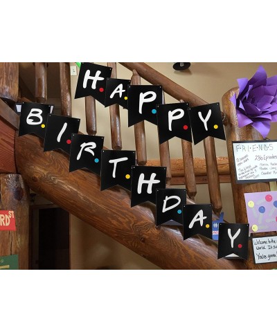 iFriends TV Show Happy Birthday Party Banner- iFriends TV Show Party Supplies Decorations Pre-Assemble Happy Birthday Banner ...