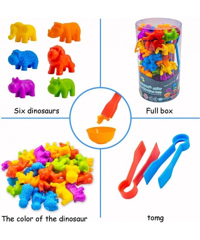 Counting Animal Color Sorting Toys with Rainbow Cups for Toddlers 3-5 Preschool Learning Activities Classification Matching G...