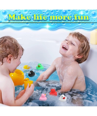 150 Pcs Mini Rubber Ducks Bulk Bath Toys Small Ducky Bathtub Ducks for Baby Shower Pool Float Ducklings Birthday Party Favors...