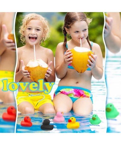 150 Pcs Mini Rubber Ducks Bulk Bath Toys Small Ducky Bathtub Ducks for Baby Shower Pool Float Ducklings Birthday Party Favors...