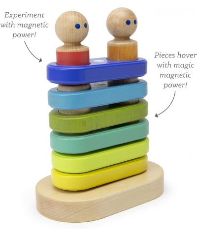 11 Piece Magnetic Floating Stacker Building Block Set Rainbow $59.98 Early Development & Activity Toys