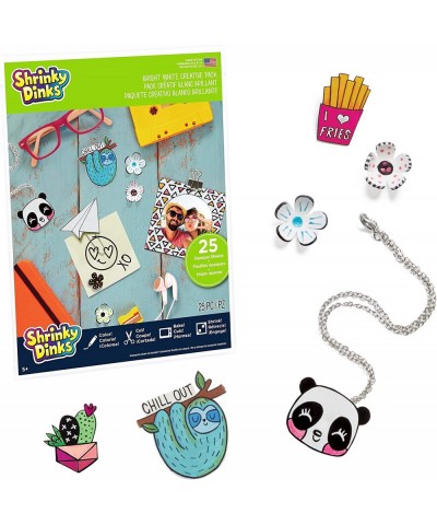 Shrinky Dinks Creative Pack 25 Bright White Sheets Kids Arts and Crafts Activity Set Kids Toys for Ages 6 Up $19.35 Craft Kits