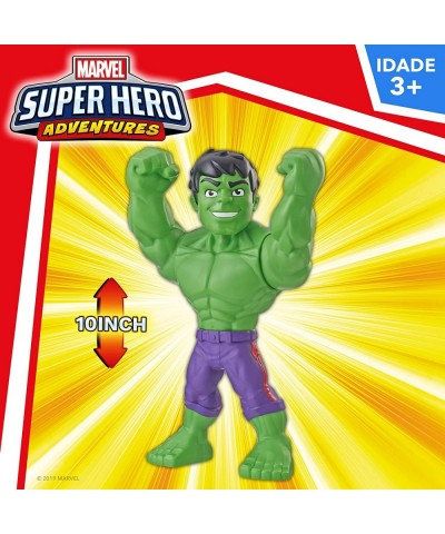 Marvel Super Hero Adventures Mega Mighties Hulk Collectible 10" Action Figure Toys for Kids Ages 3 & Up $25.30 Action Figures