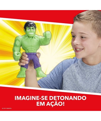 Marvel Super Hero Adventures Mega Mighties Hulk Collectible 10" Action Figure Toys for Kids Ages 3 & Up $25.30 Action Figures