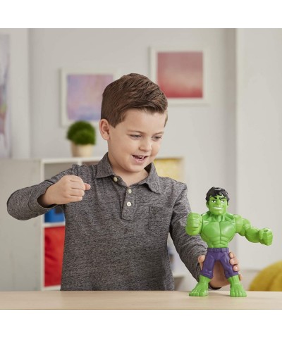 Marvel Super Hero Adventures Mega Mighties Hulk Collectible 10" Action Figure Toys for Kids Ages 3 & Up $25.30 Action Figures