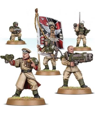 Warhammer 40K: Astra Militarum Cadian Command Squad $63.64 Board Games