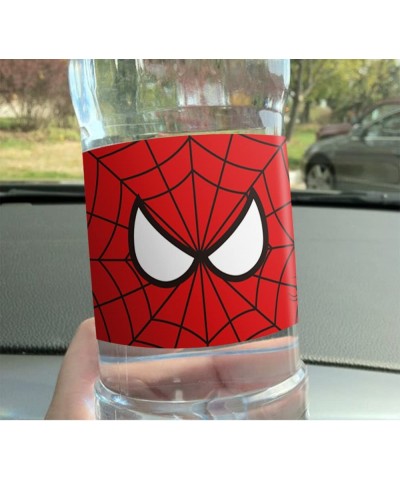 20 Spider Bottle Label Super Hero Water Bottle Stickers Birthday Party Supplies for Girls Boys $15.56 Kids' Stickers