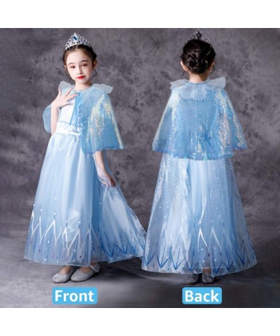 Princess Dress Up Accessories Princess Crowns for Little Girls Cosplay Costume Set 8PCS $27.02 Kids' Dress-Up Accessories