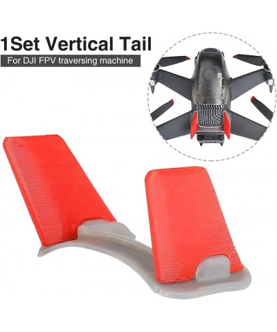 Drone Accessories Easy Install Tail Wing Kit Fixed Stabilizer for DJI FPV Combo(red) $17.97 Remote & App Controlled Vehicles