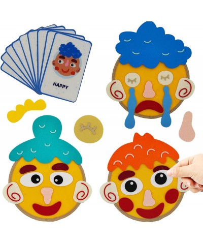 Social Emotional Learning Activities Emotion Cards for Kids Therapy Game DIY Make Faces Describe Feelings Preschool Learning ...