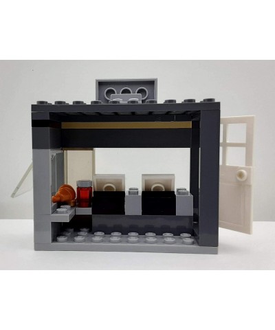 Building Bricks Toys Blocks Small News Stand Fast Food Corner-Compatible with All Brands-MOC Minifigure City Town Village $52...