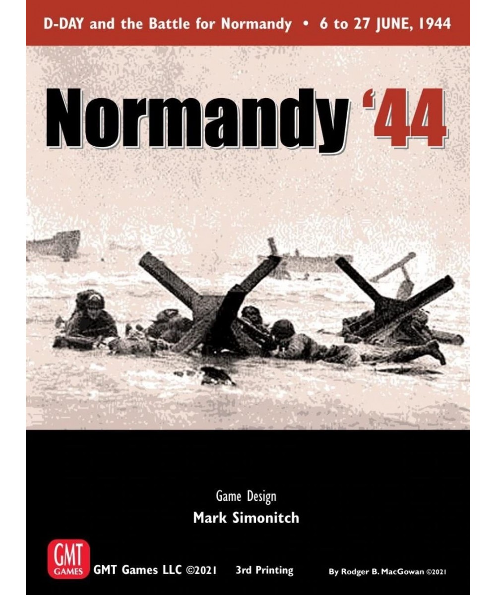 GMT: Normandy '44 D-Day and The Battle for Normandy 6-27 June 1944 Board Game $82.87 Board Games