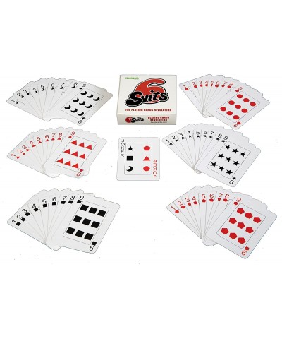 6 Suits - The Playing Cards Revolution – with 6 Suits of 9 Cards You can Play All Your Favourite Playing Card Games and New O...