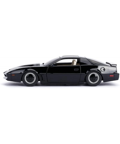 Knight Rider K.I.T.T. 1982 Pontiac Firebird DIE-CAST Car with Light Up Feature 1: 24 Scale Vehicle Black $44.51 Kids' Play Ca...