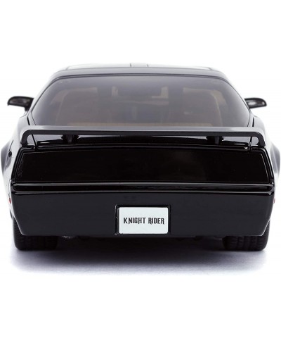 Knight Rider K.I.T.T. 1982 Pontiac Firebird DIE-CAST Car with Light Up Feature 1: 24 Scale Vehicle Black $44.51 Kids' Play Ca...