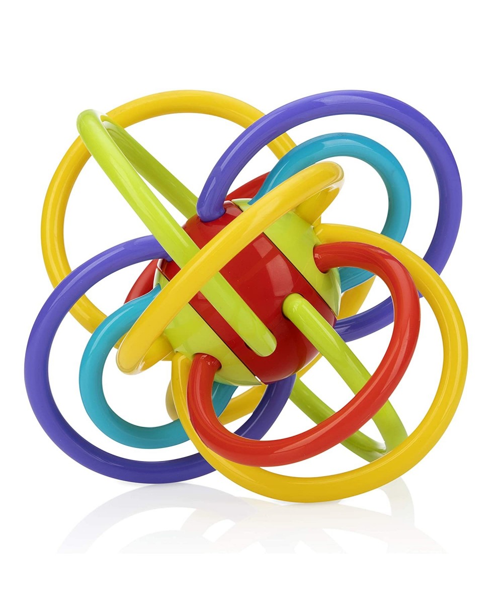 Lots A Loops Sensory Multicolor Teether Toy and Rattle for Baby and Toddler 3M+ $18.52 Baby Teether Toys