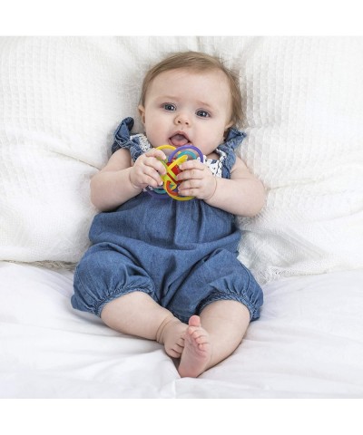 Lots A Loops Sensory Multicolor Teether Toy and Rattle for Baby and Toddler 3M+ $18.52 Baby Teether Toys