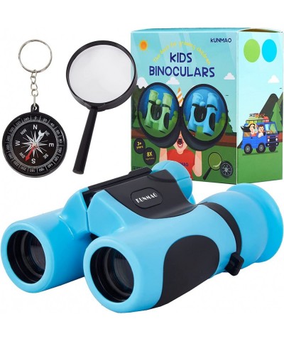 Binoculars for Kids 8x21 Resolution Mini Binoculars with Compass and Magnifying Glass for Spy Camping Hiking Compact Kids Bin...