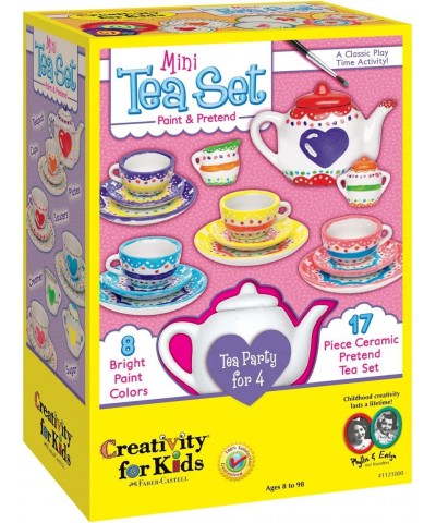 Mini Tea Set - Paint a Mini Tea Set for 4 - 17 Pieces $34.02 Toy Kitchen Products