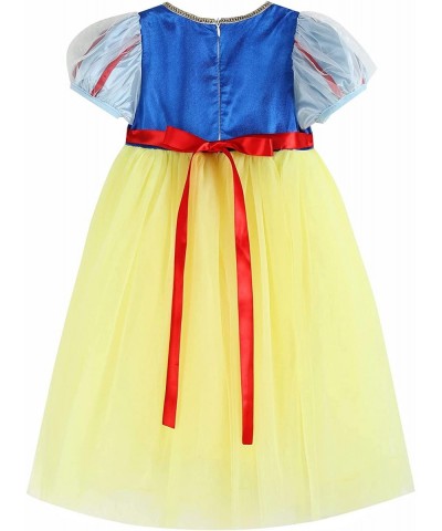 THEE BRON Girls Ruffles Dress Costumes Floral Sleeveless Tulle Party Dresses $41.16 Kids' Costumes