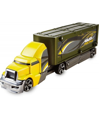 Crashin Big Rig Truck and Car Set - Blue Cab with Orange Trailer $84.67 Toy Vehicle Playsets