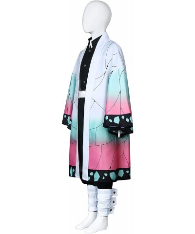 Kochou Shinobu Costume for Kids Anime Demon Kimetsu no Yaiba Role Play Kimono Cape Cloak Uniform Full Suit Set $60.34 Kids' C...