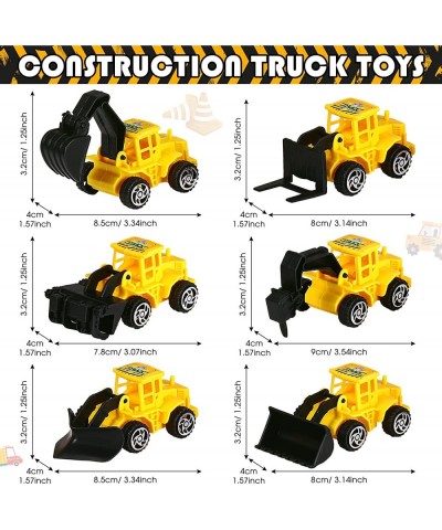 73 Pcs Construction Party Favors Construction Trucks Stamps Engineering Truck Toys Silicone Wristband Construction Sticker Or...