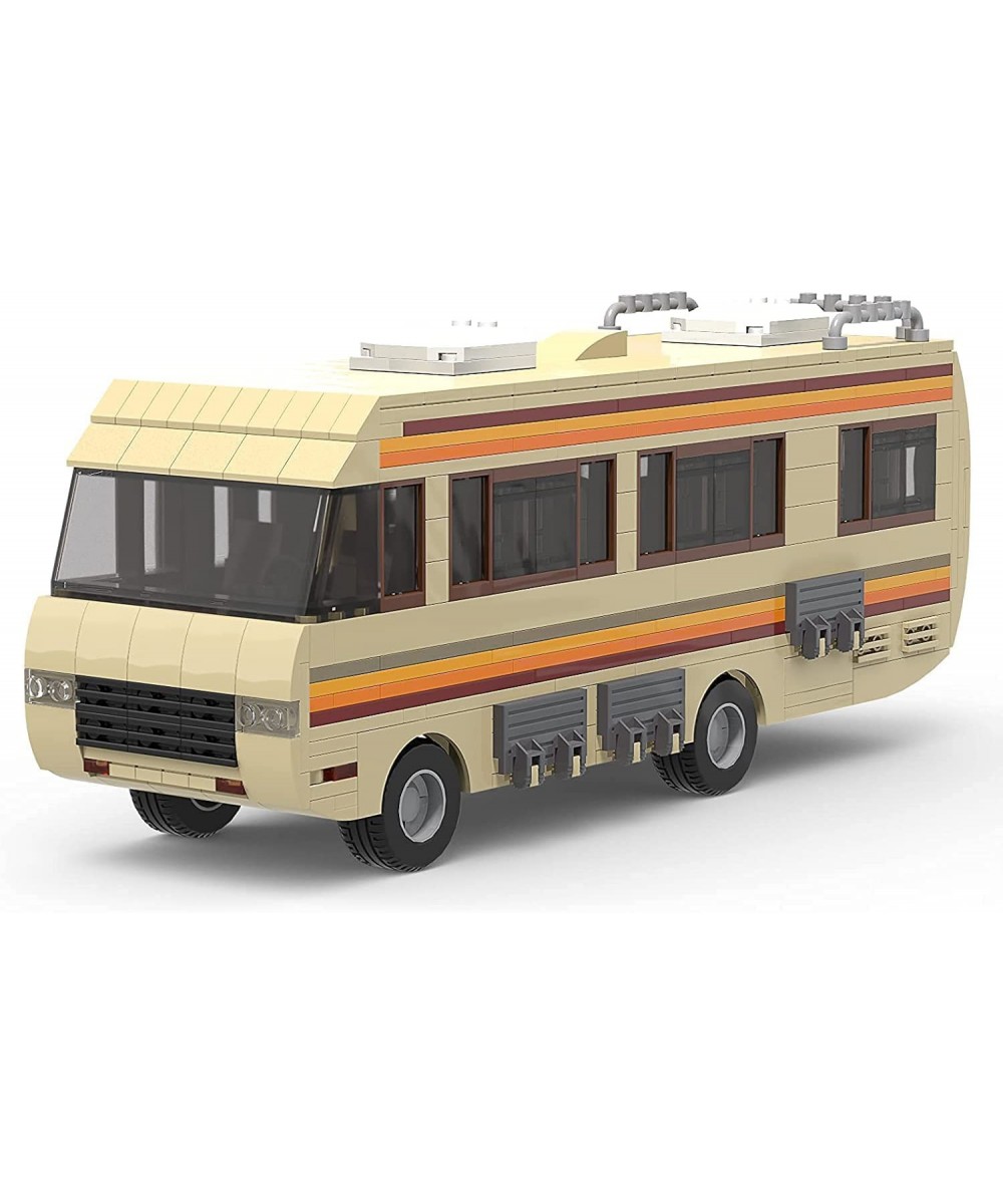 Sayotoo Breaking Car Bad RV Building Kit House Car Building Block for Ages 10+ Collectible Building Toy Creative Building Bri...